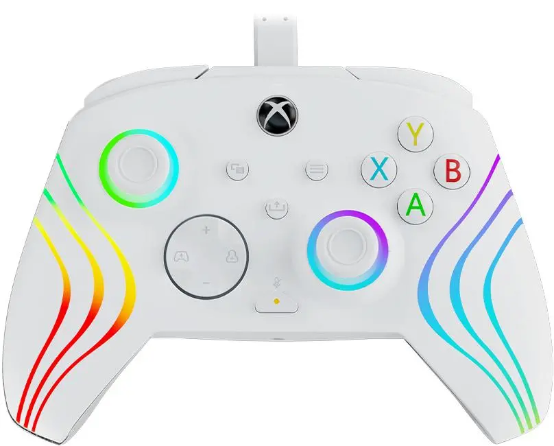 Pad PDP Afterglow Wave White do PC Xbox Przewodowy Biały