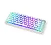 Klawiatura mechaniczna Endorfy Thock 75% Wireless Red Onyx White Pudding Kailh Box Red Biały