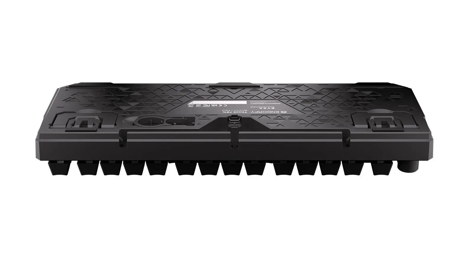 Klawiatura mechaniczna Endorfy Thock 75% Red Kailh Red Czarny