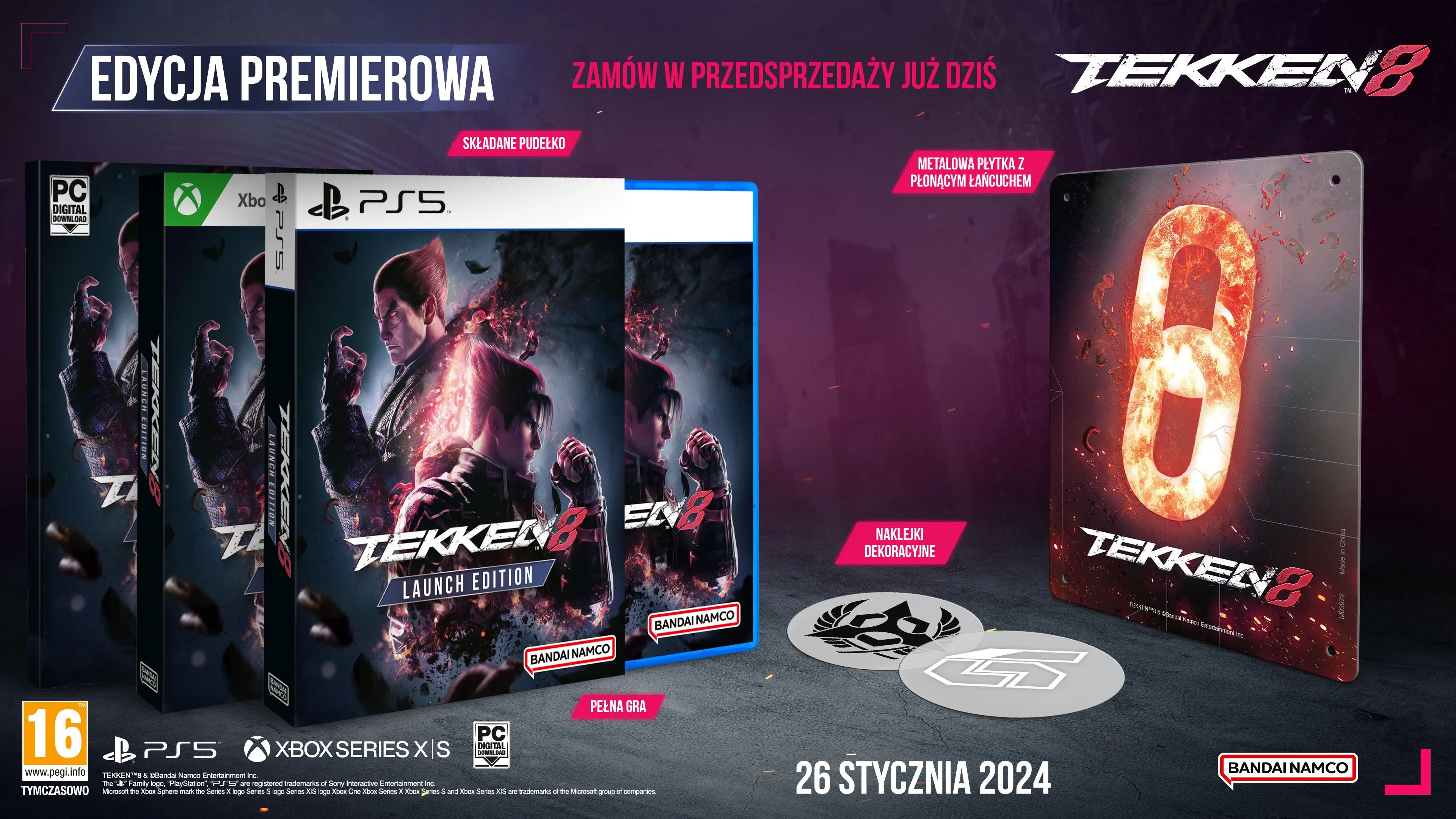 Tekken 8 Launch Edition (Edycja Premierowa) Gra na Xbox Series X