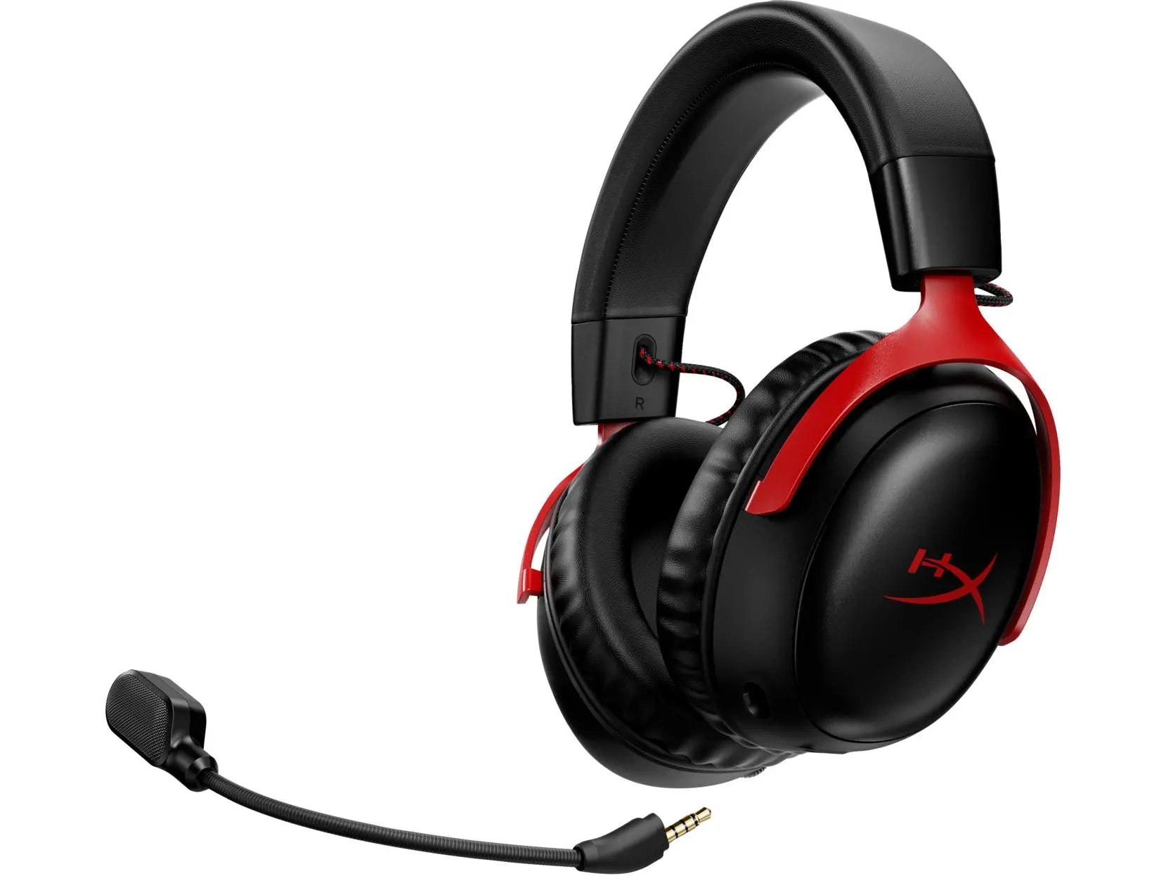 Słuchawki bezprzewodowe z mikrofonem HyperX Cloud III Wireless Nauszne Czarno-czerwony