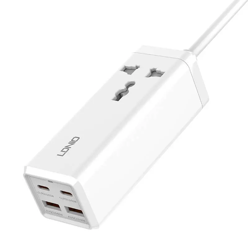 Listwa Ldnio SC1418 1 gniazdo 2m Biały
