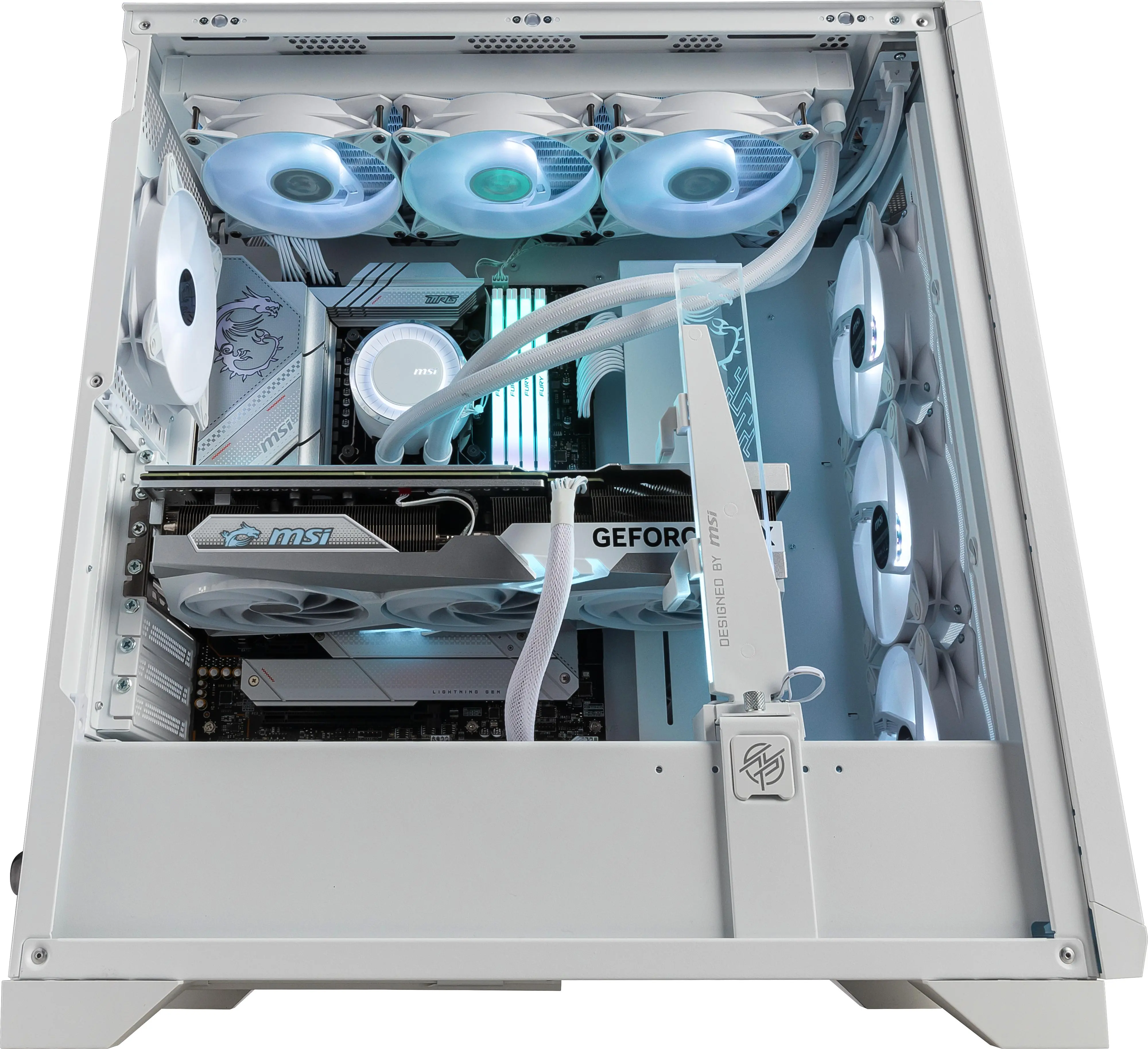 Obudowa MSI MPG Gungnir 300R Airflow  Biały