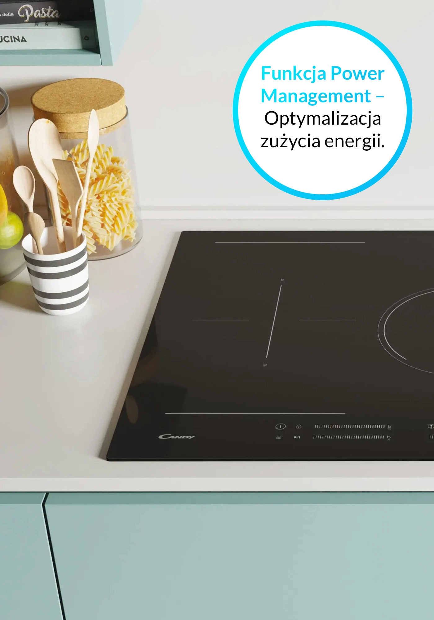 Płyta indukcyjna Candy Comfort CIES55MCTT/1 77cm