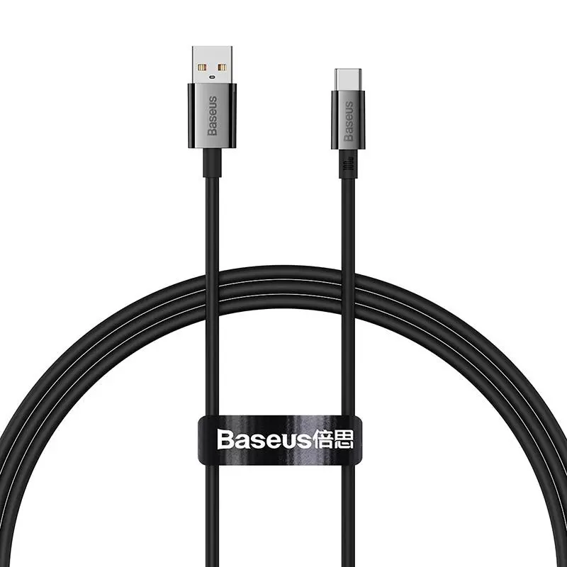 Kabel Baseus USB do USB-C Superior 100W 1m Czarny