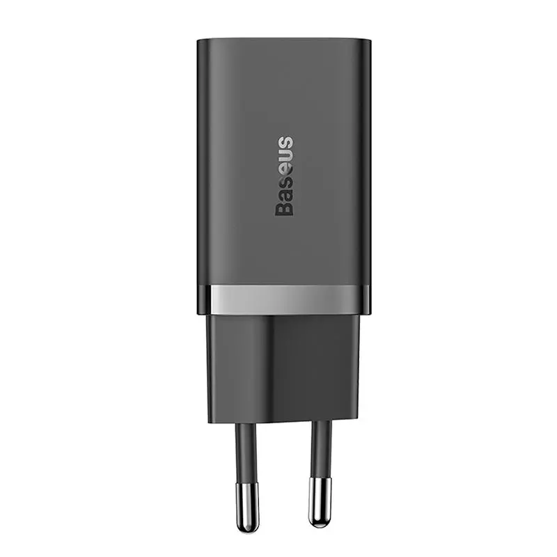 Ładowarka sieciowa Baseus GaN5 40W 2x USB C Czarny