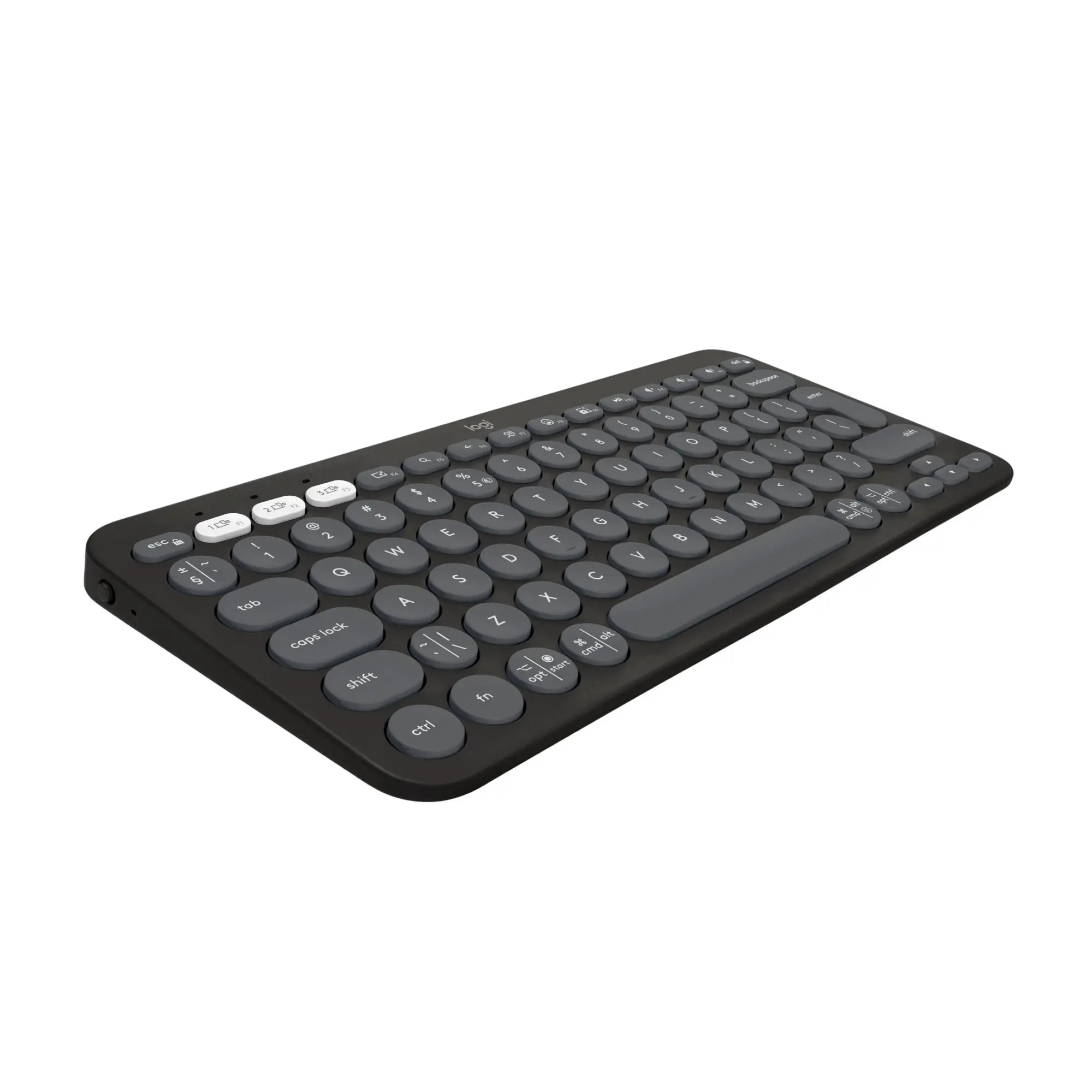 Klawiatura membranowa Logitech Pebble Keys 2 K380s Grafitowy