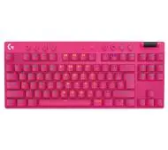 Logitech G Pro X TKL Lightspeed Tactile GX Brown Różowy