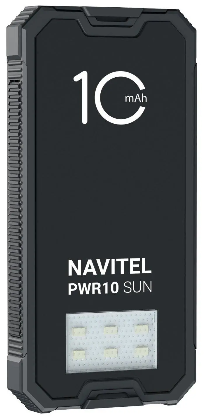 Powerbank solarny Navitel PWR10 SUN 10000mAh 10W Czarny