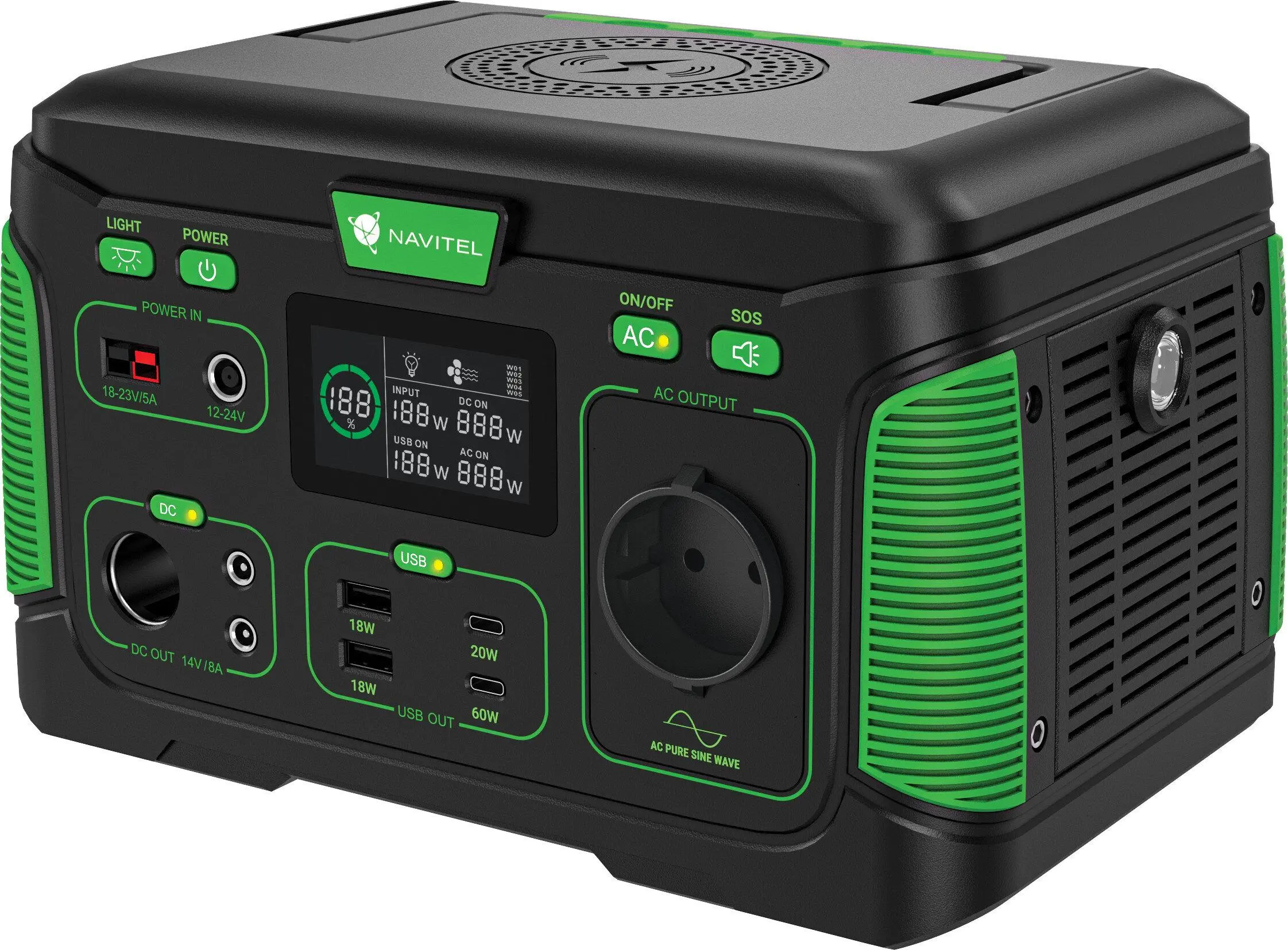 Stacja zasilania Navitel NS300 308Wh