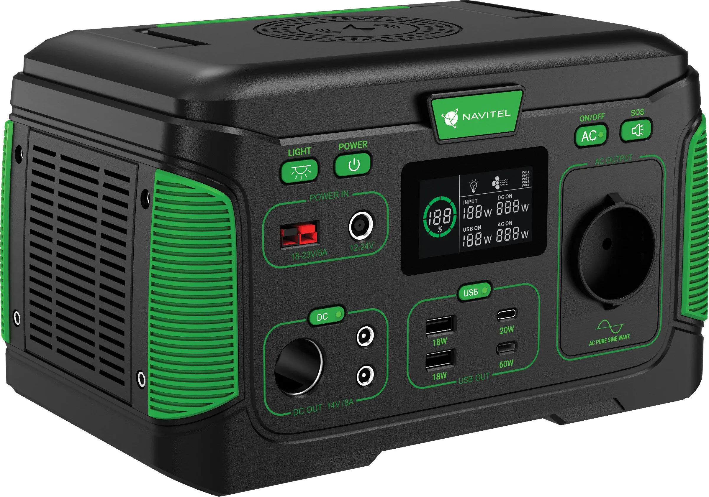 Stacja zasilania Navitel NS300 308Wh
