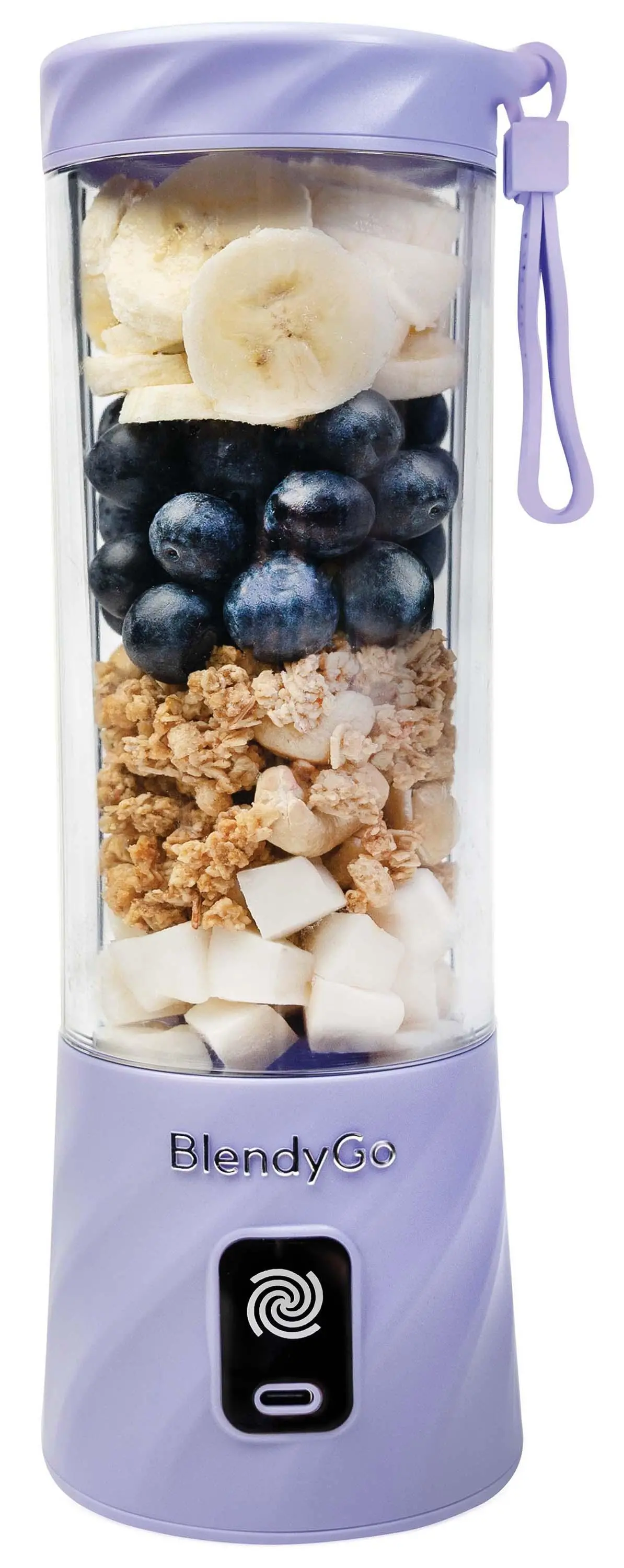 Blender kielichowy BlendyGo 3 Bezprzewodowy 0,55l Lawendowy