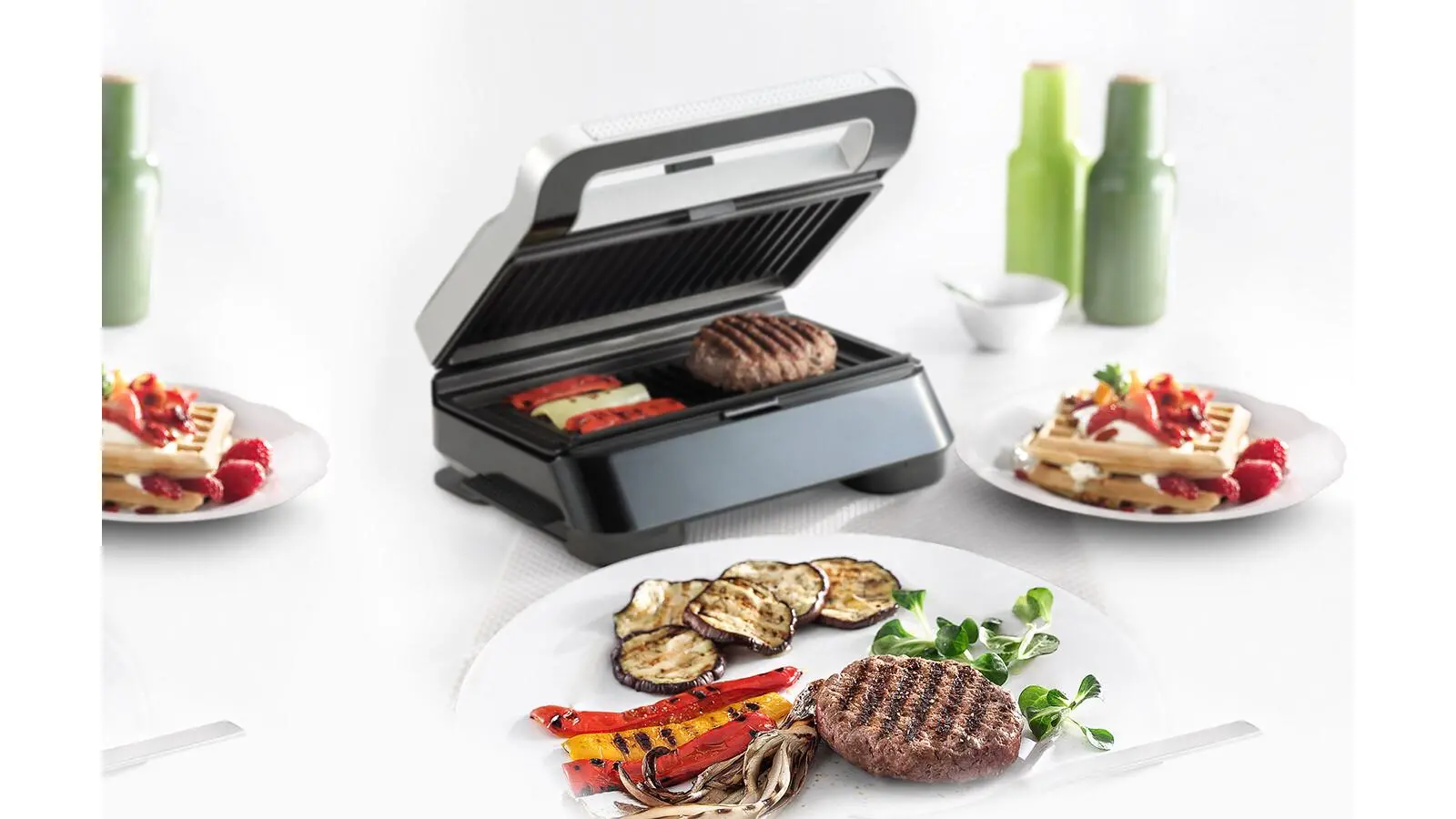 Opiekacz Braun SnackMaker 5 SM5038 3w1 Trójkąty Gofry Panini 800W