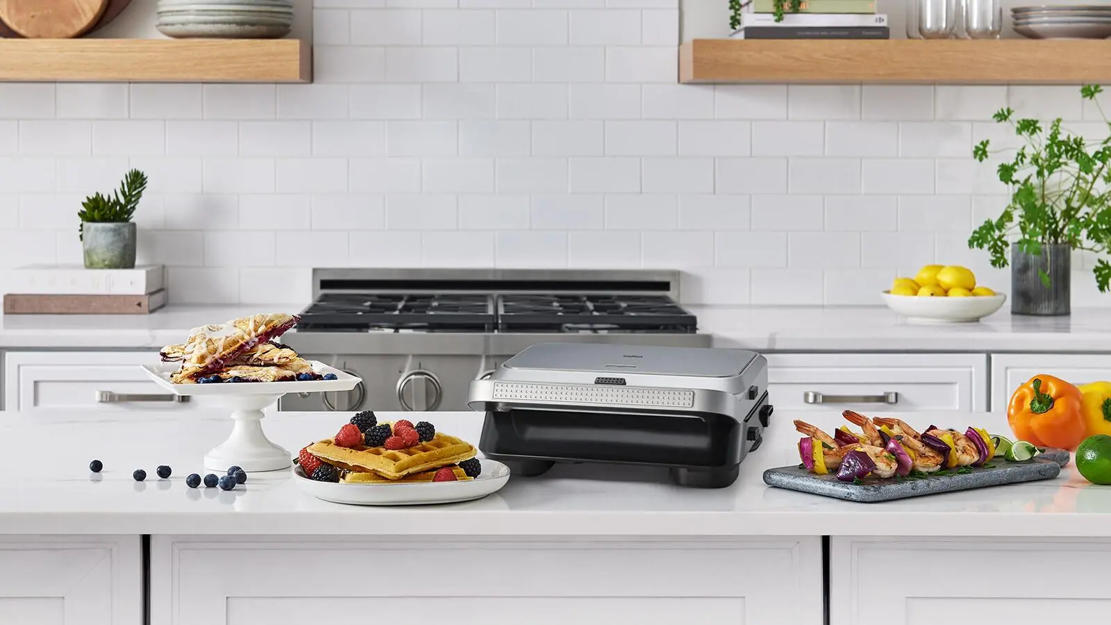 Opiekacz Braun SnackMaker 5 SM5038 3w1 Trójkąty Gofry Panini 800W