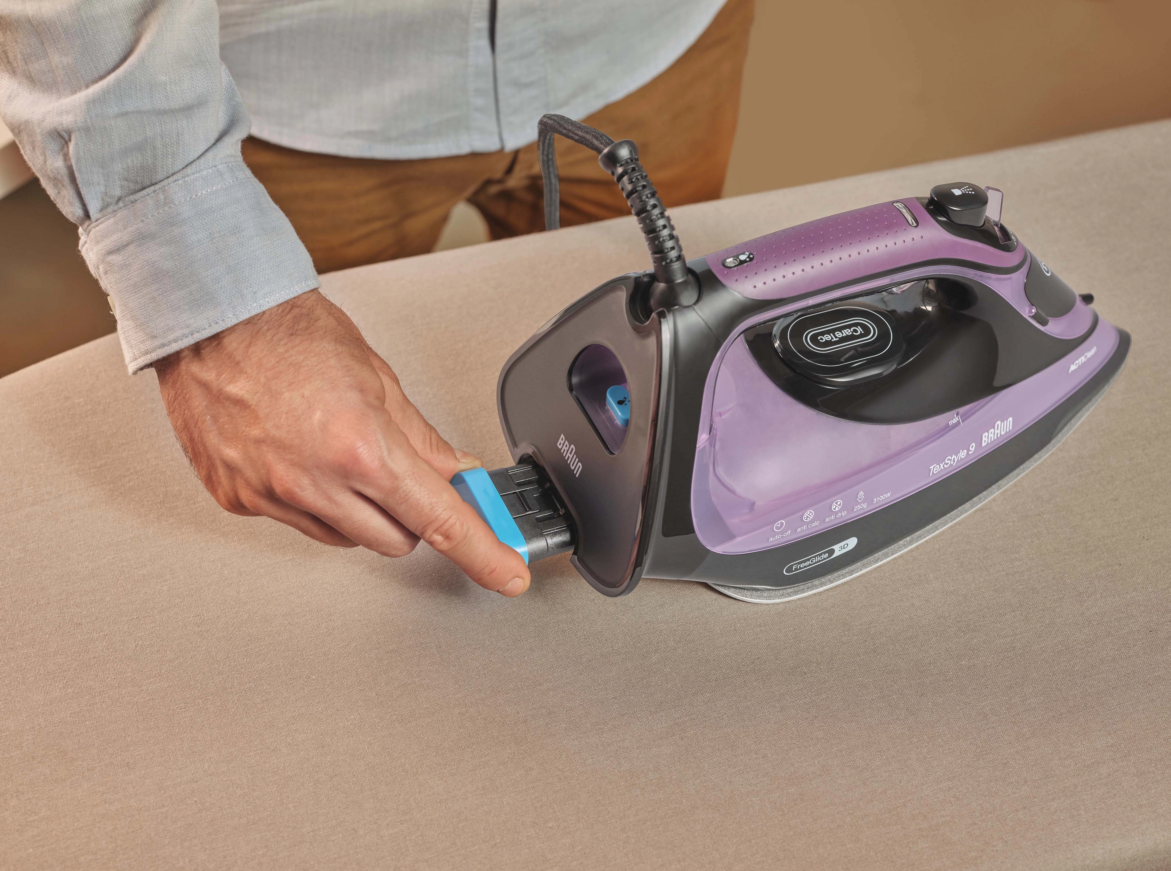 Żelazko Braun TexStyle 9 SI9661VI FreeGlide 3D 250g/min