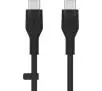 Kabel Belkin Silicone 2,0 USB-C do USB-C 3m Czarny