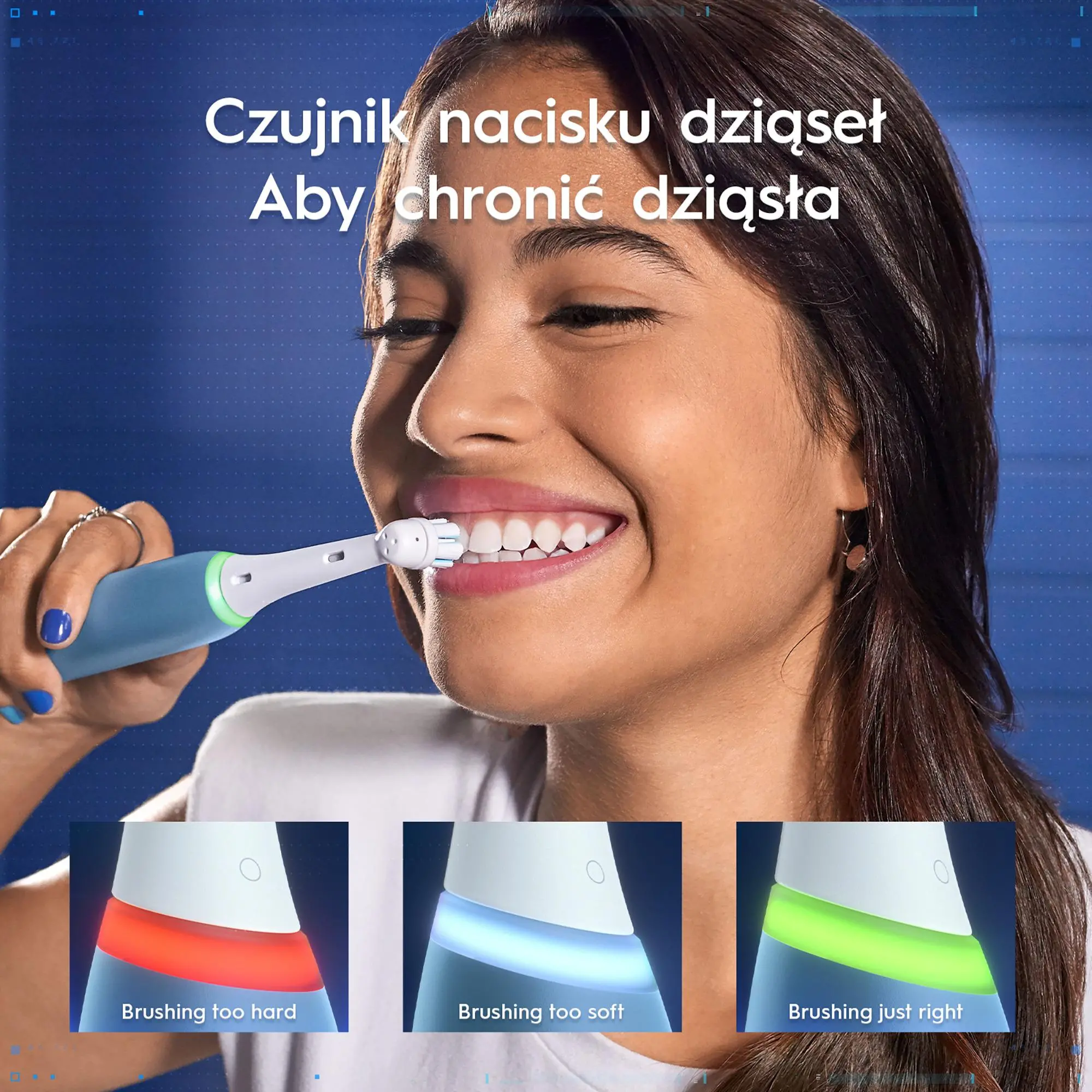 Szczoteczka magnetyczna Oral-B iO My Way Ocean Blue