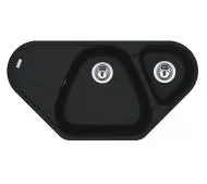 Franke Antea AZG 661-E Granitowy Czarny mat