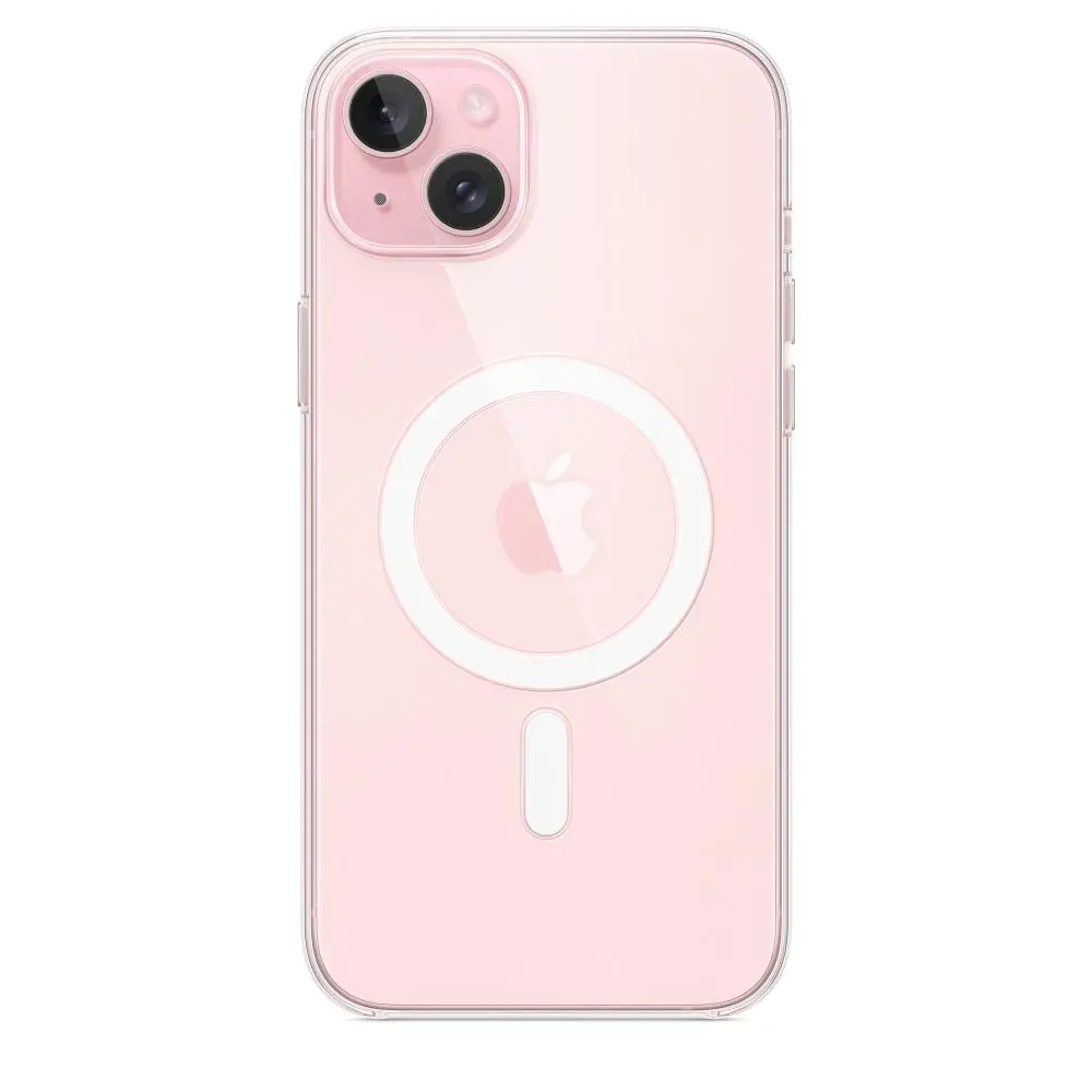 Etui Apple z MagSafe do iPhone 15 Plus Przeźroczysty