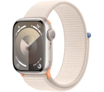 Smartwatch Apple Watch Series 9 GPS koperta 41mm z aluminium Księżycowa poświata opaska sportowa Księżycowa poświata
