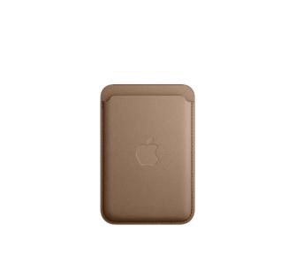 Etui Apple portfel z tkaniny FineWoven z MagSafe do iPhone Jasno-beżowy