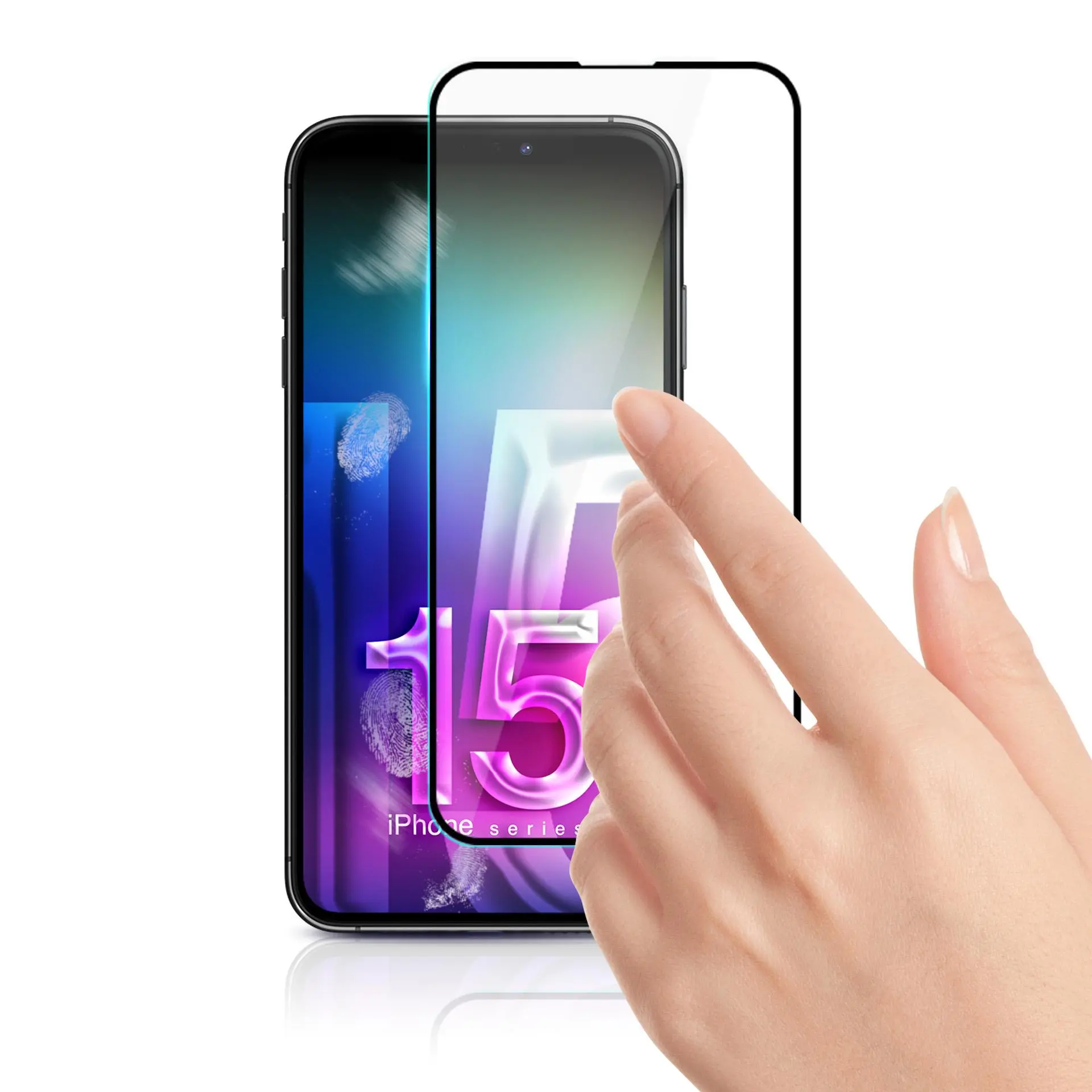 Szkło hartowane 3mk HardGlass Max Lite do iPhone 15 Pro