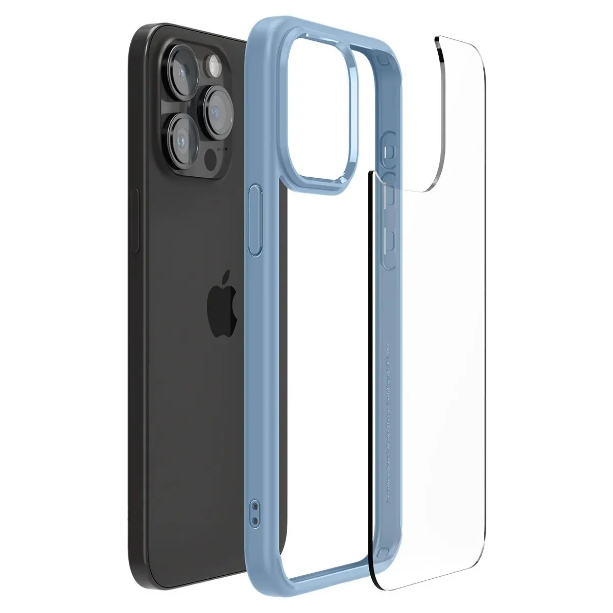 Etui Spigen Ultra Hybrid do iPhone 15 Pro Max Niebieski