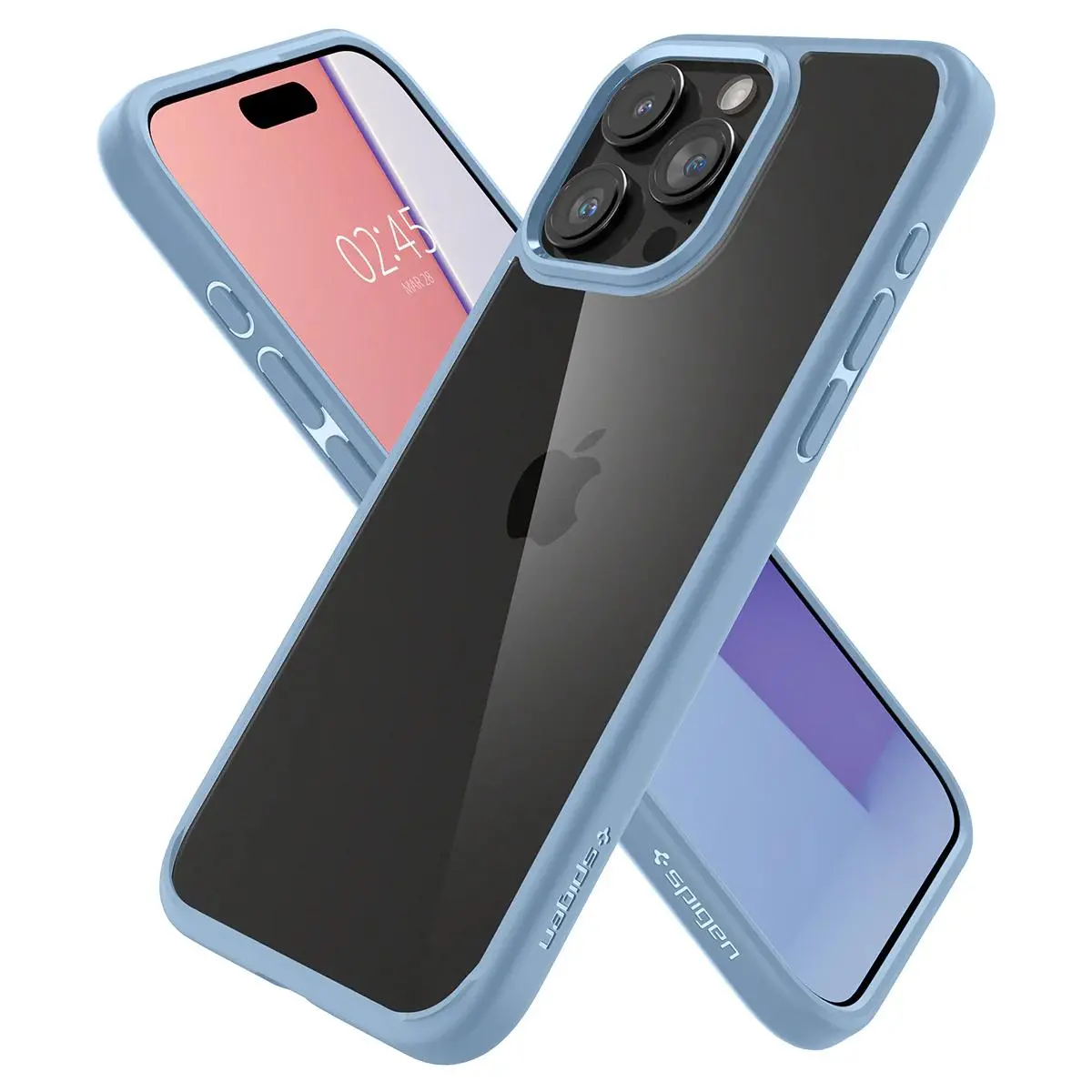 Etui Spigen Ultra Hybrid do iPhone 15 Pro Max Niebieski