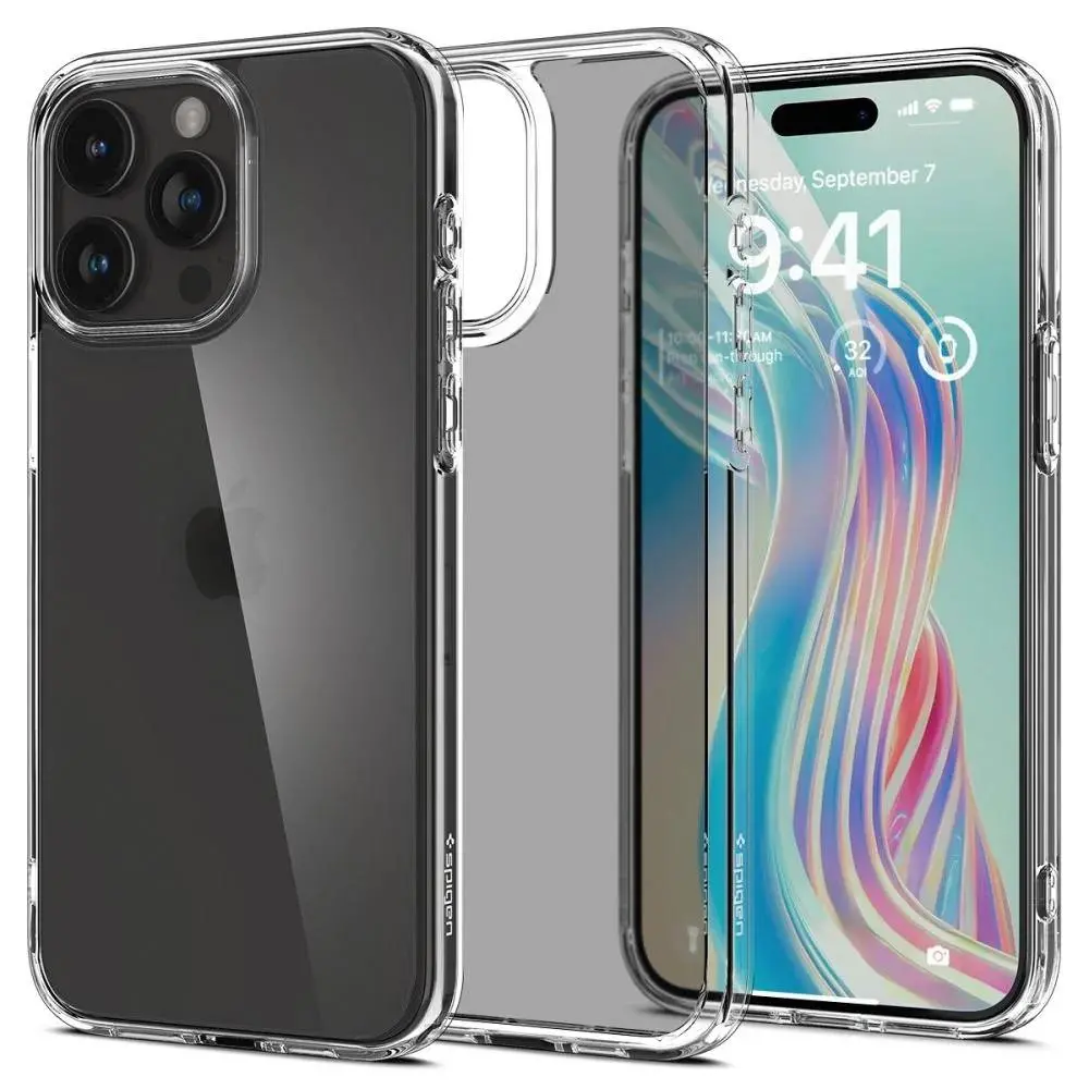Etui Spigen Ultra Hybrid do iPhone 15 Pro Max frost clear