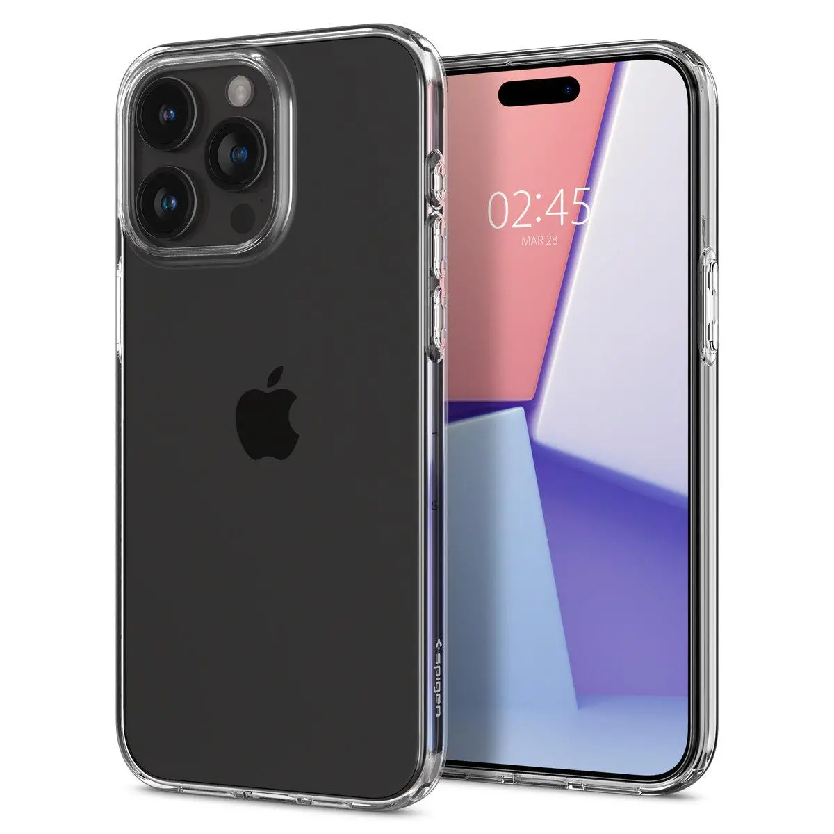 Etui Spigen Crystal Flex do iPhone 15 Pro crystal clear