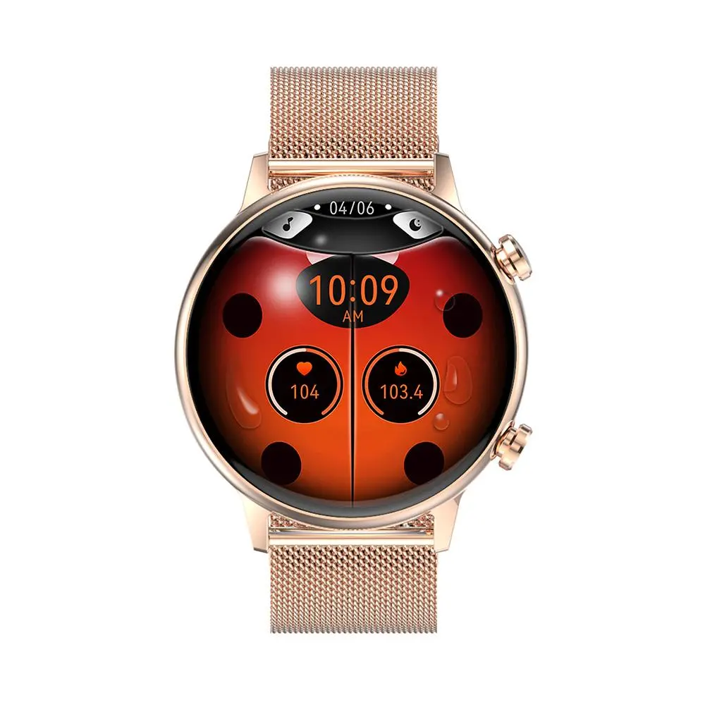 Smartwatch Manta Alexa Mini Złoty