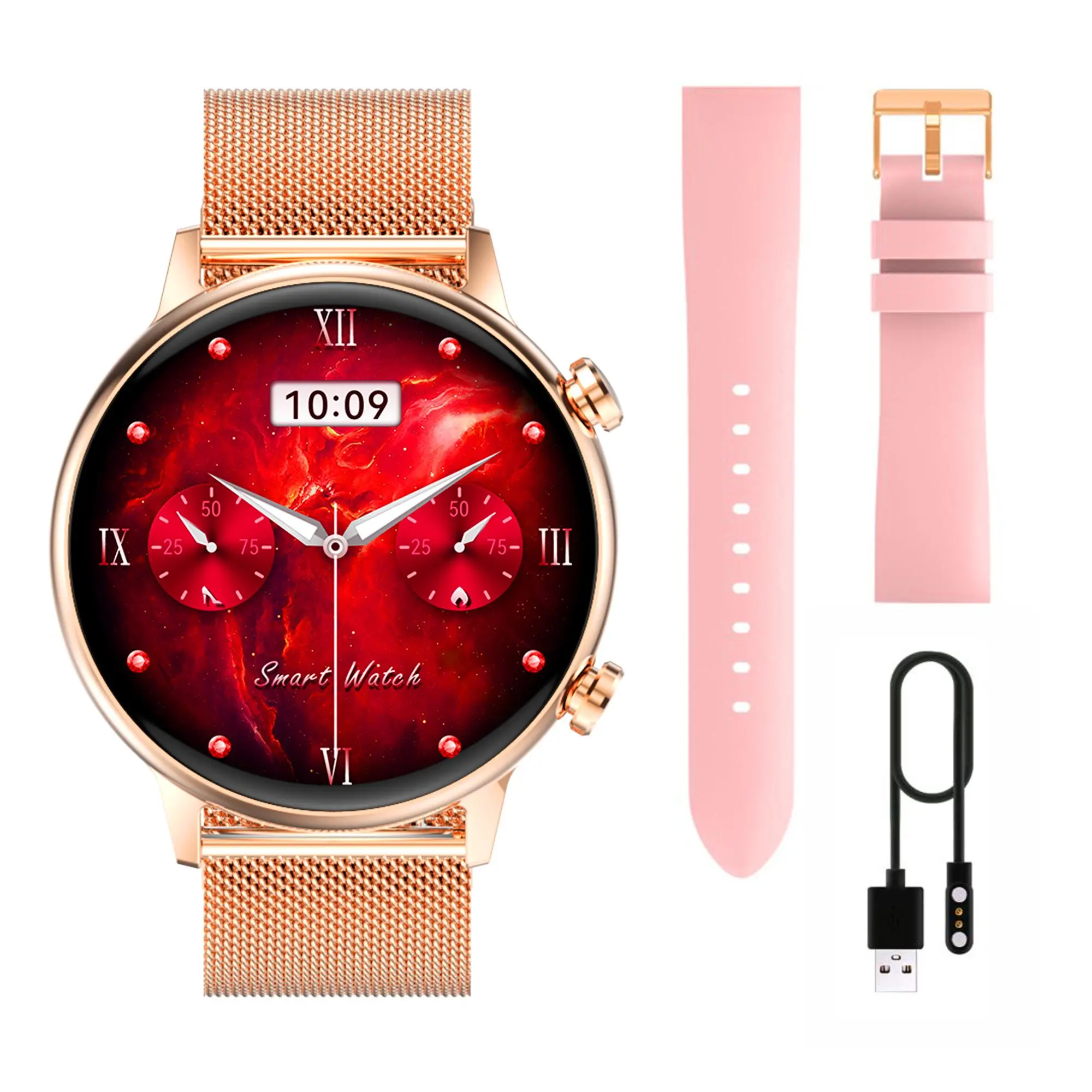 Smartwatch Manta Alexa Mini Złoty