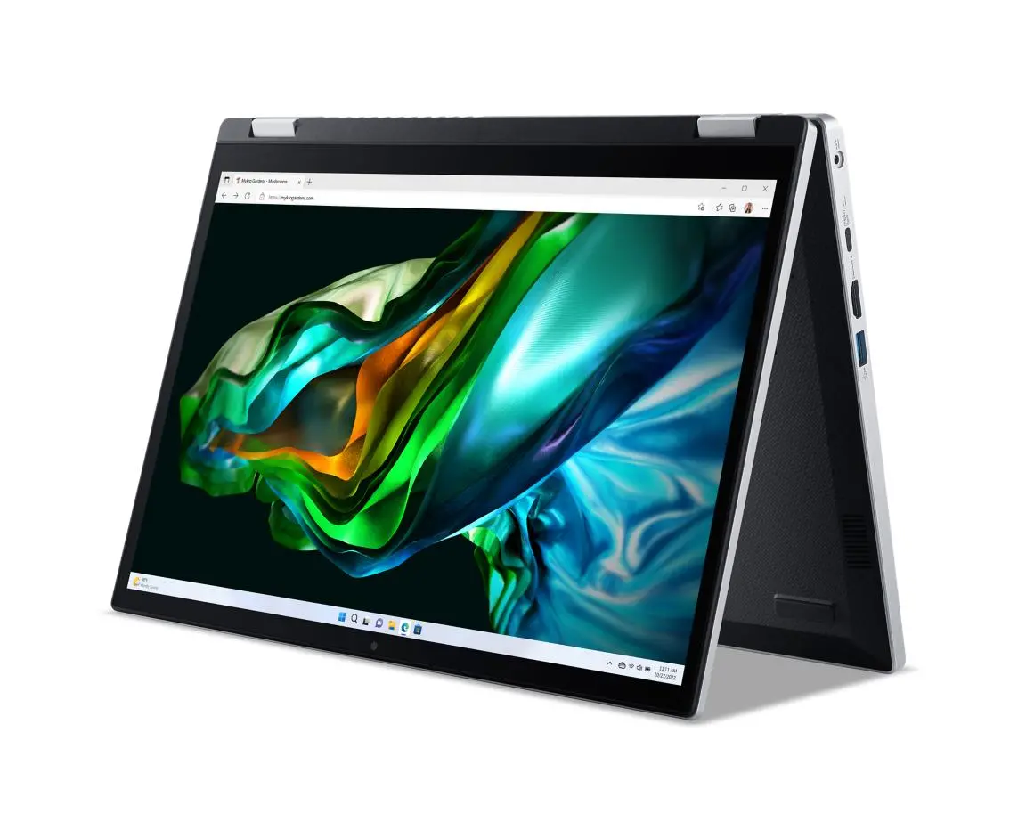 Laptop 2w1 Acer Aspire 3 Spin A3SP14-31PT-39P6 14" i3-N305 8GB RAM 256GB Dysk SSD Win11S Srebrny