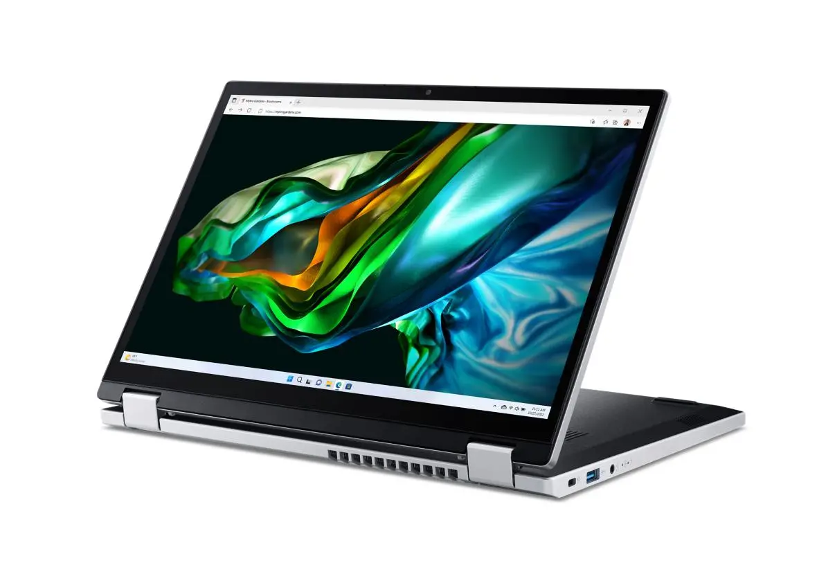 Laptop 2w1 Acer Aspire 3 Spin A3SP14-31PT-39P6 14" i3-N305 8GB RAM 256GB Dysk SSD Win11S Srebrny