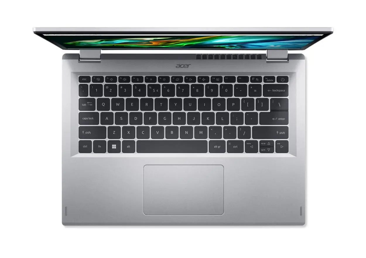 Laptop 2w1 Acer Aspire 3 Spin A3SP14-31PT-39P6 14" i3-N305 8GB RAM 256GB Dysk SSD Win11S Srebrny