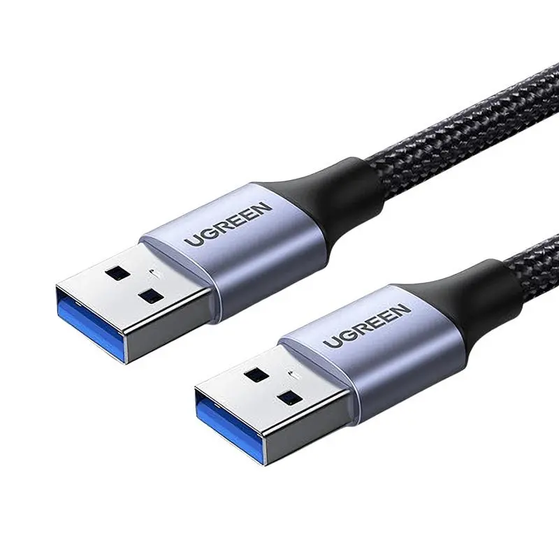 Kabel UGREEN USB-A do USB-A US373 2A 2m Czarny