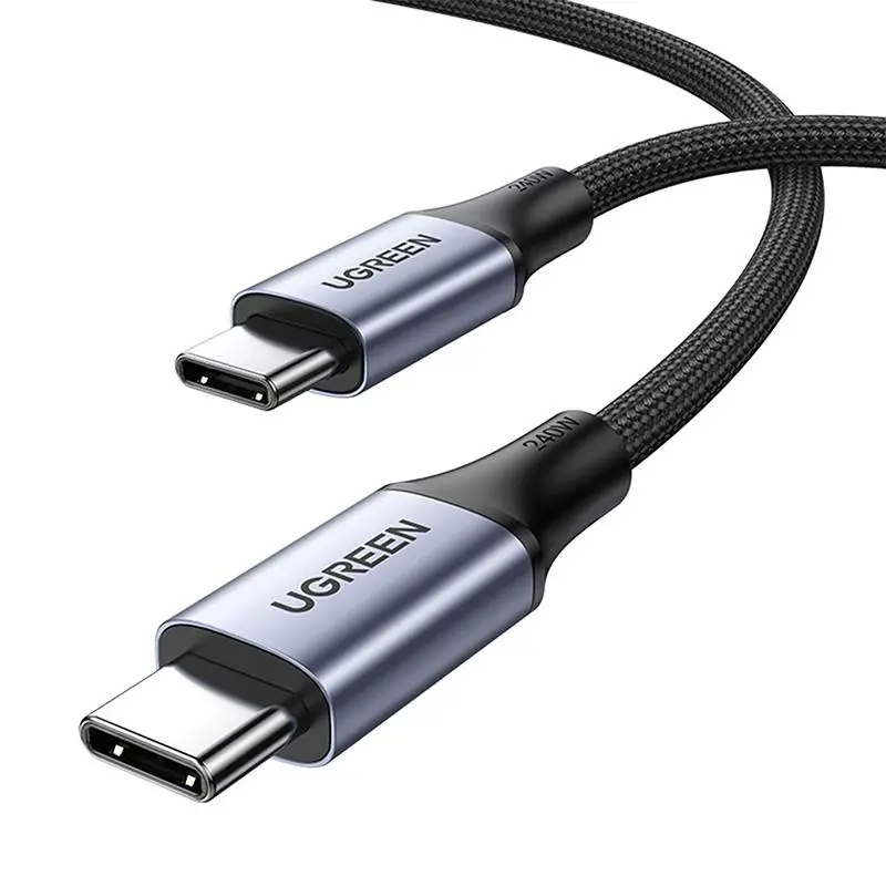 Kabel UGREEN USB-C do USB-C US535 240W 2m Czarny