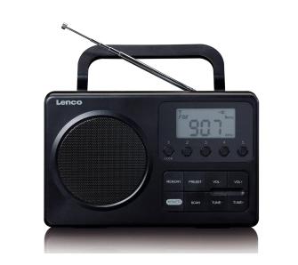 Radioodbiornik Lenco MPR-035BK Radio FM Czarny