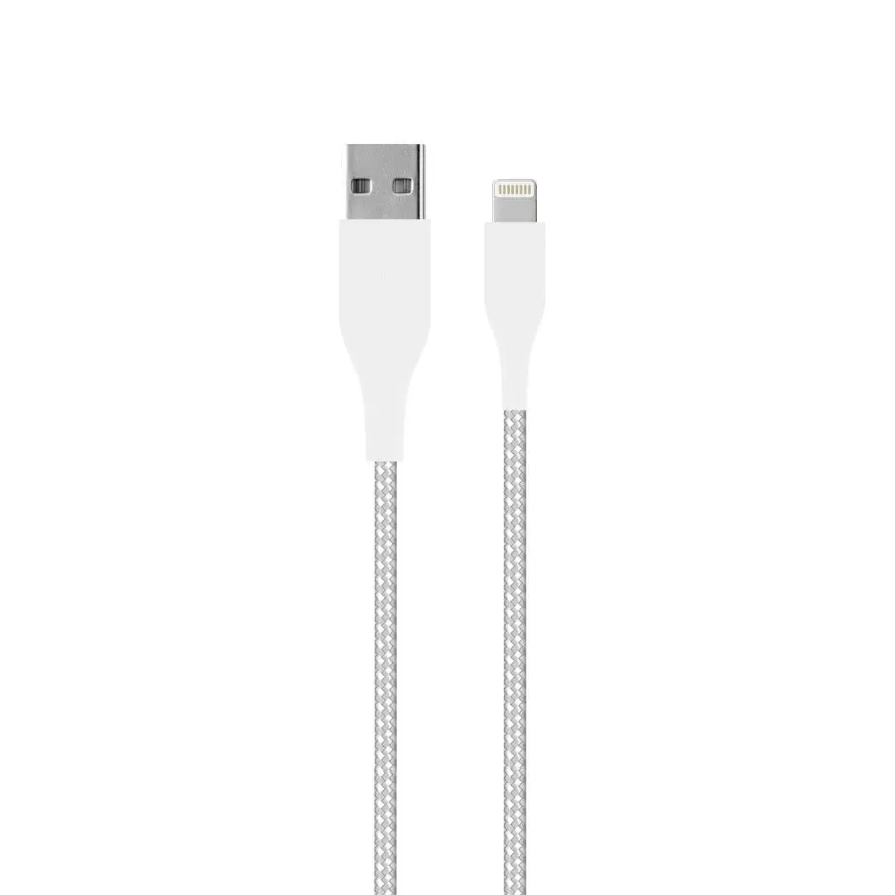 Kabel Puro Fabric Ultra Strong USB-A do Lightning MFi 1,2m Biały