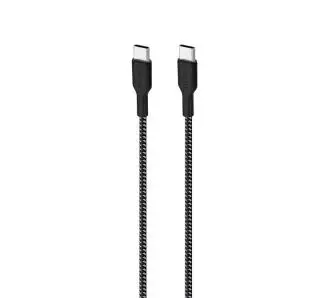 Kabel Puro Fabric Ultra Strong CUSBCUSBCFABK3BLK USB-C do USB-C 1,2m Czarny