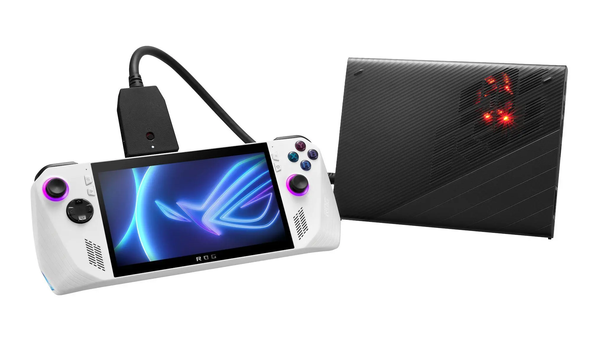 Konsola ASUS ROG Ally RC71L-NH001W AMD Ryzen Z1 Extreme 7” FHD IPS Win11 GP Ultimate 3 m-ce + hub UltraJoy + pad Xbox