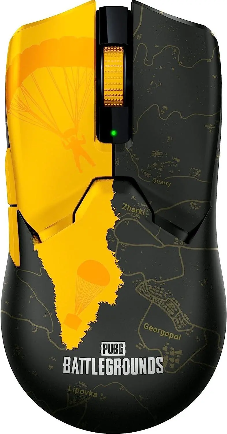 Myszka gamingowa Razer Viper V2 Pro PUBG: BATTLEGROUNDS Edition Czarno-żółty