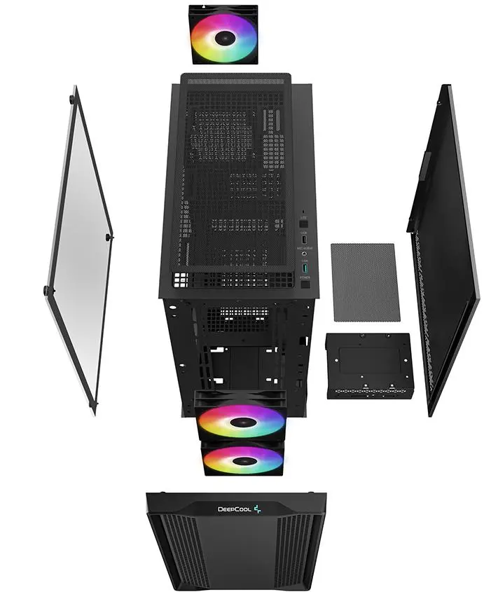 Obudowa DeepCool CC360 ARGB Czarny