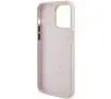 Etui Guess Silicone Logo Strass 4G GUHCP15XM4DGPP do iPhone 15 Pro Max Różowy