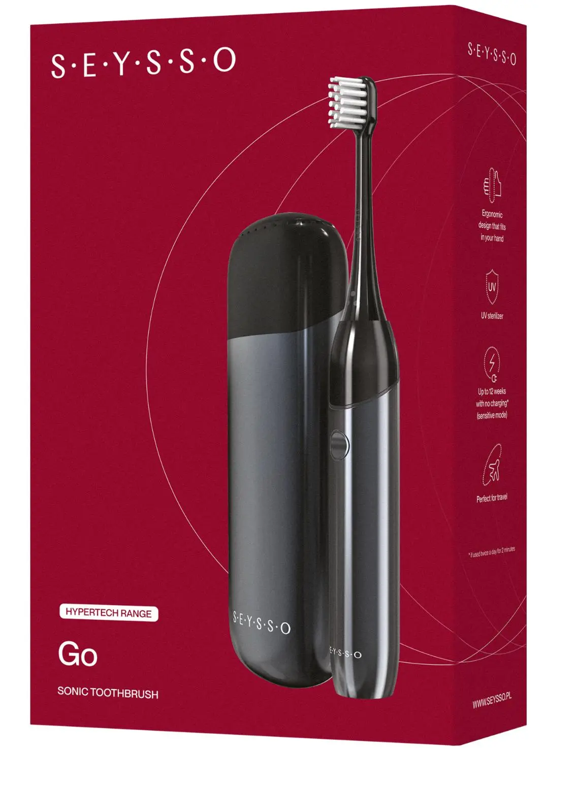 Szczoteczka soniczna SEYSSO Hypertech Go