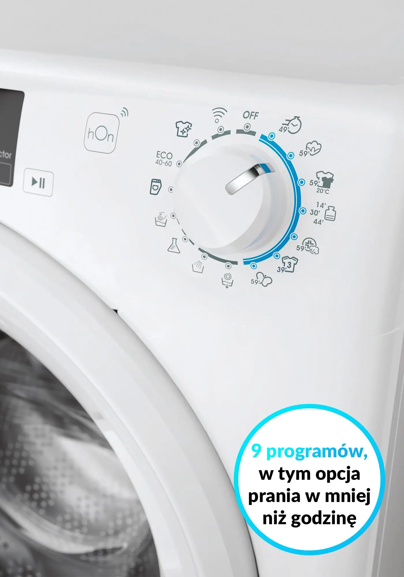 Pralka Candy Smart Pro CO 4104TWM/1-S 10kg 1400 obr/min Zdalne sterowanie