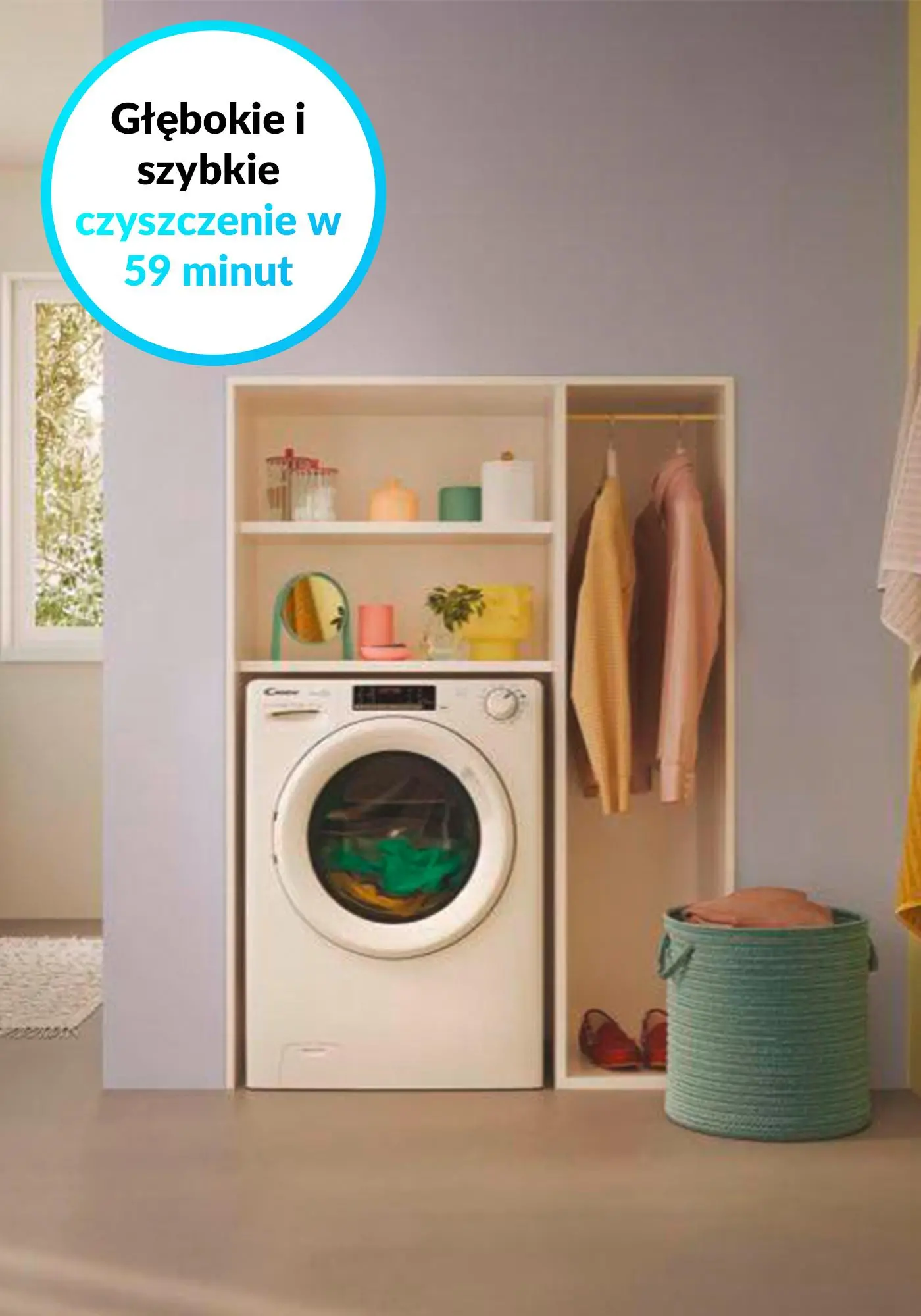 Pralka Candy Smart Pro CO 4104TWM/1-S 10kg 1400 obr/min Zdalne sterowanie