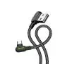 Kabel Mcdodo USB do USB-C CA-5280 LED 1,2m Czarny