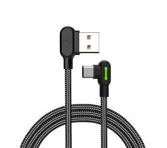 Kabel Mcdodo USB do USB-C CA-5280 LED 1,2m Czarny