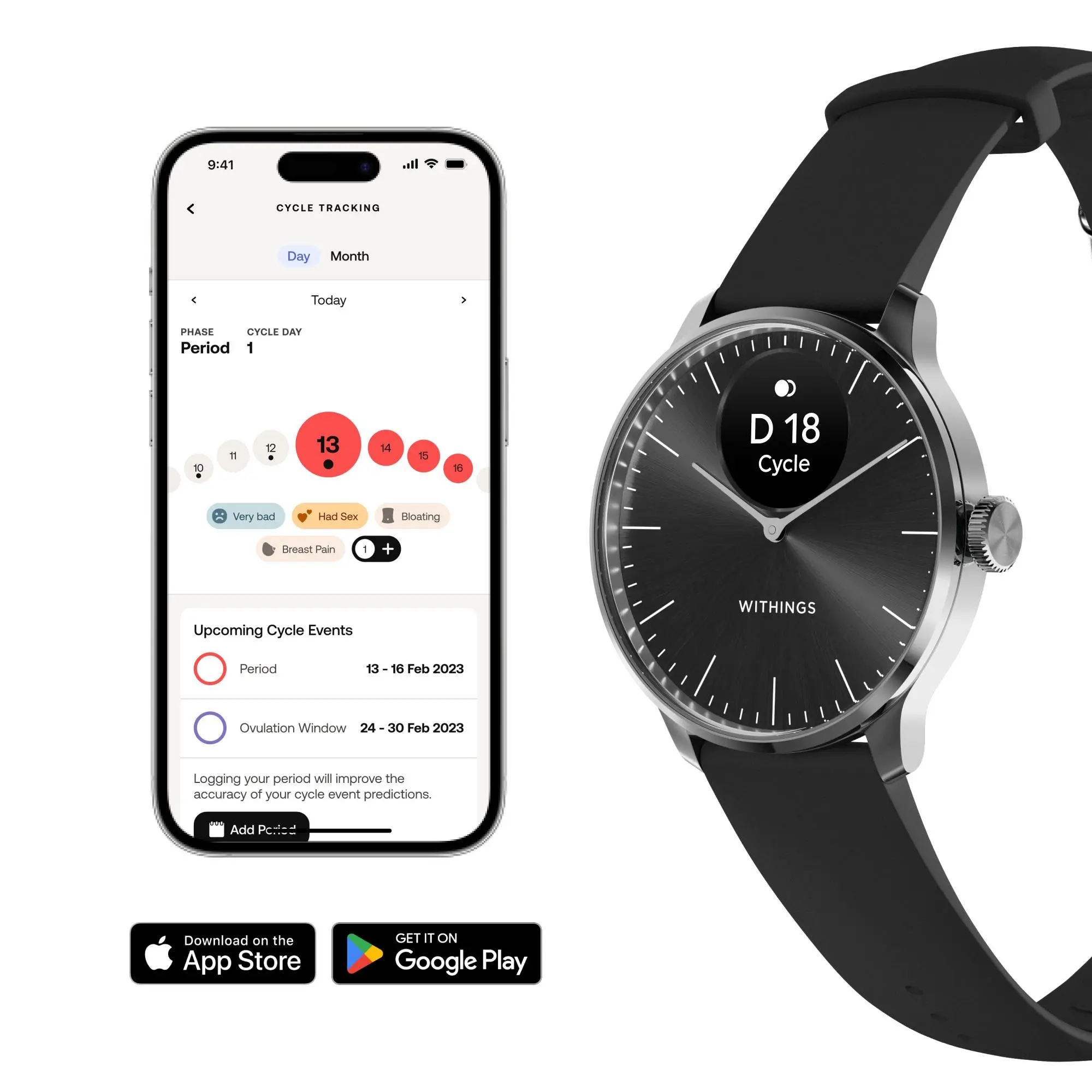 Smartwatch Withings ScanWatch Light 37mm Czarny